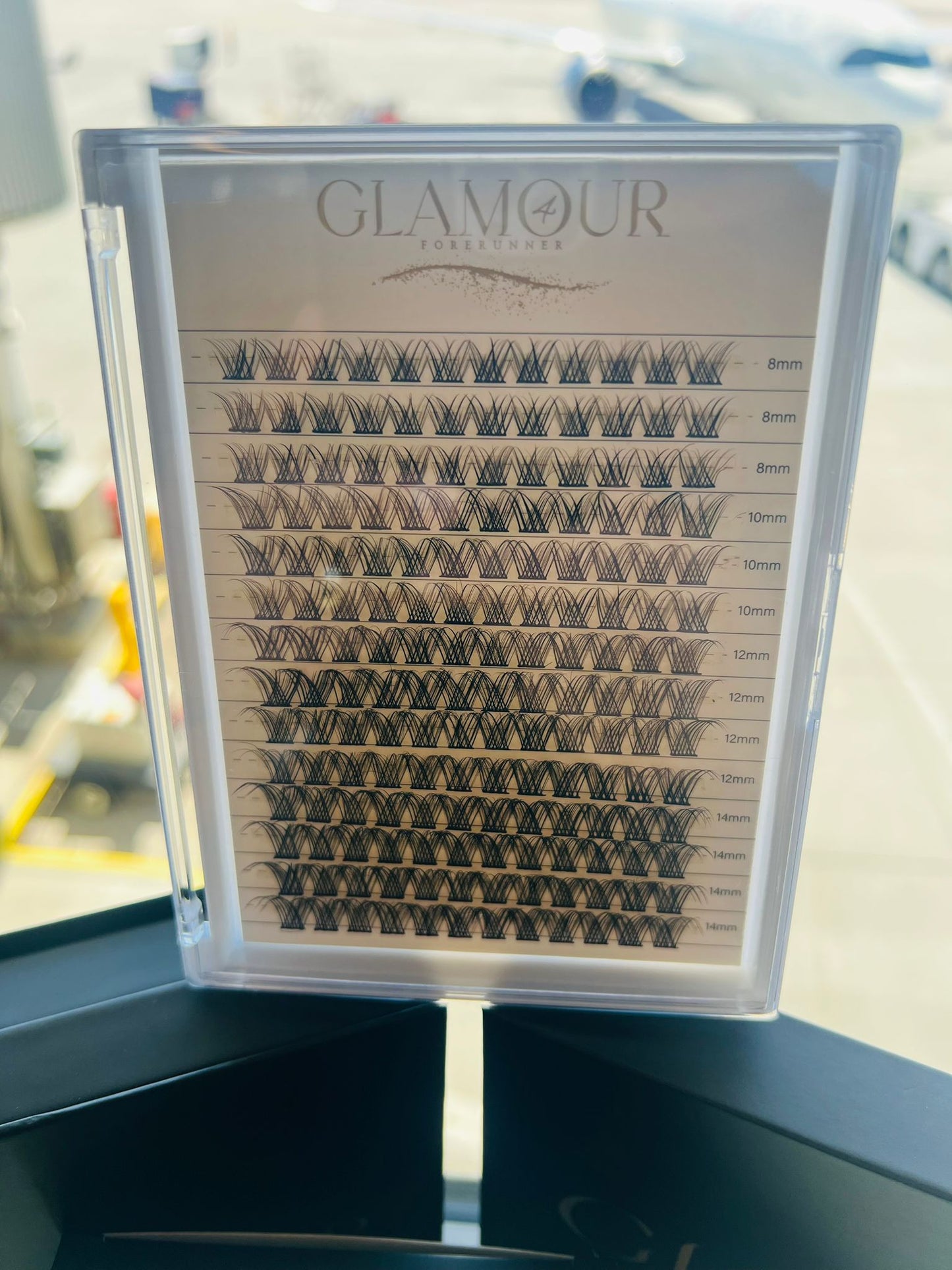 RoyalGlam Lash | Luxurious 112pcs Lash Cluster C Curl 8-14mm 14Rows Natural Look| Thickness 0.07mm 30D-40D Mixed Length by Glamour by Forerunner